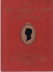 Ön Kapak: The Old Curiosity Shop, c.1920 (renkli taş baskı) by Frank Reynolds