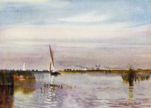 Norfolk Broads: Heigham Sesleri by Frank Southgate