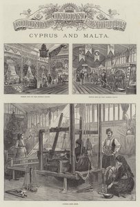Koloni ve Hint Sergisi, Kıbrıs ve Malta by Frank Watkins