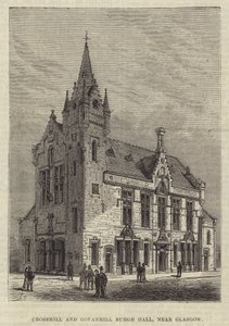 Glasgow yakınlarındaki Crosshill ve Govanhill Burgh Hall, by Frank Watkins