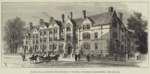 Dalton Hall, Victoria Üniversitesi Öğrenci Yurdu, Manchester by Frank Watkins