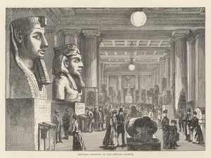 British Museum'un Elektrik Aydınlatması by Frank Watkins