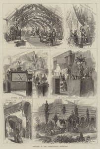 Uluslararası Sergide Eskizler