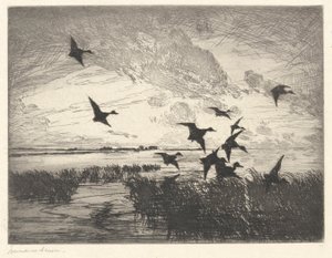 Günbatımından sonra by Frank Weston Benson