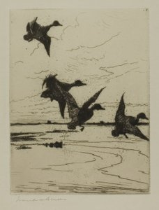 ya iniş by Frank Weston Benson