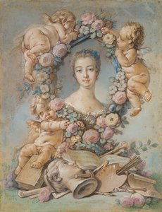 Madam de Pompadour by François Boucher