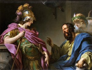 Alcibiades, Sokrates Tarafından Öğretiliyor, 1776.