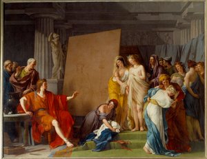 Ressam Zeuxis (veya Zeuxippos, Yunan ressam, MÖ 464-398), Francois Andre Vincent (1746-1816) Sun