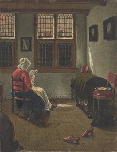 Okuyan Bir Kadın, Pieter Janssens Elinga