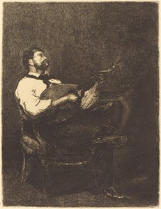 Gitarist by François Bonvin