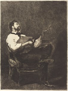 Gitarist by François Bonvin