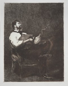 Gitarist by François Bonvin