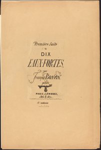 On gravürden oluşan ilk süit by François Bonvin