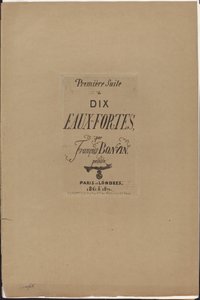 On gravürden oluşan ilk süit by François Bonvin