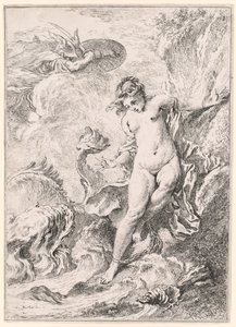 Andromeda Andromede, 1734. by François Boucher