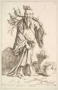Çinli botanikçi, 1738-45. by François Boucher