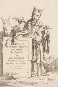 Çeşitli Çin Figürleri Koleksiyonu, 1738-45. by François Boucher