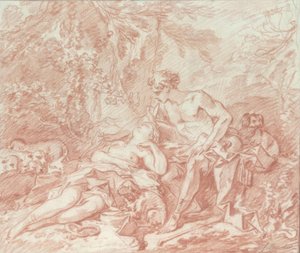 Daphnis ve Chloe by François Boucher