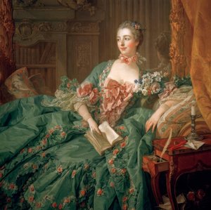 Madam de Pompadour by François Boucher