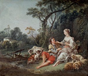 Üzüm düşünüyor mu?, 1747 by François Boucher
