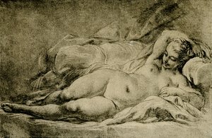 uzanmış Venüs by François Boucher