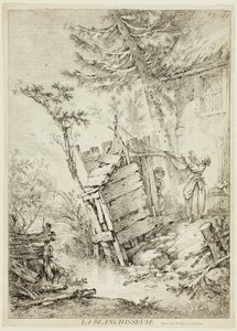 çamaşırcı by François Boucher