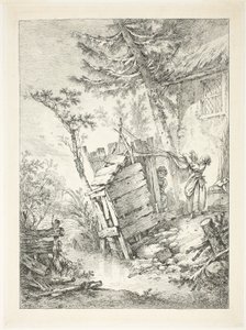 çamaşırcı by François Boucher