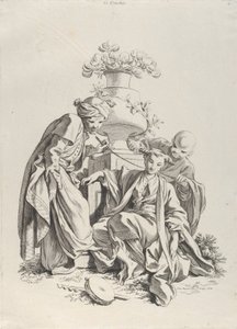 Dokunma, Beş Duyudan, 1720-70. by François Boucher