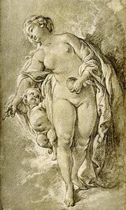 elma ile Venüs by François Boucher