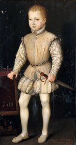Çocukken Fransa Kralı IV. Henry by François Clouet