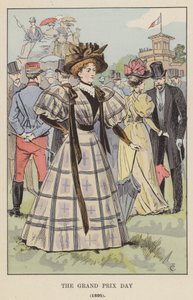 Grand Prix Günü, 1895 by François Courboin