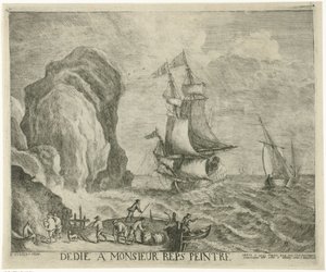 deniz manzarası by François Deroy
