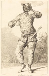 ağlayan palyaço by François Joullain after Claude Gillot