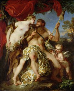 Herkül ve Omphale, 1724