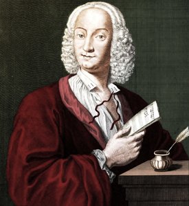 Antonio Vivaldi 1678-1741, 1725 by François Morellon de La Cave
