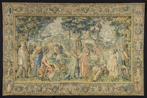 Cephalus ve Procris Diana serisinden Cephalus ve Procris