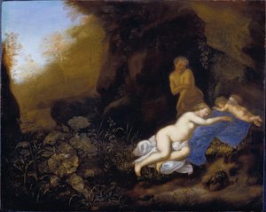 Jüpiter ve Antiope by François Verwilt