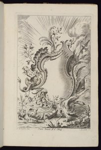 Ejderhalı Kartuş, Farklı Kullanımlara Yönelik Kartuşlar Kitabı by François de Cuvilliés the Elder
