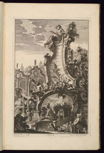 Müzik Aletleri Ödülü ile Çeşme Tasarımı by François de Cuvilliés the Elder