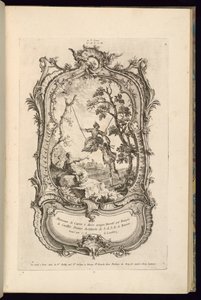Büyük ve Küçük Bölmeli Kartuş Tasarımı by François de Cuvilliés the Elder