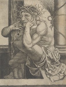 Hüzünlerin Adamı Olarak İsa, ca. 1522-25.