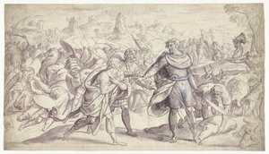 Joshua, Ai History of Joshua'ya Haberciler Gönderiyor (dizi başlığı) by Frans Francken (I)
