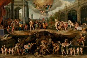 Erdemler ve Kötülükler Arasında Seçim Yapmak Zorunda Olan Adam, 1635