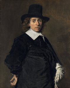 Adrian van Ostade by Frans Hals