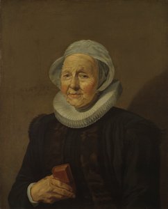 Yaşlı bir bayan by Frans Hals