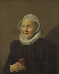 Yaşlı Bir Kadın, 1628 by Frans Hals
