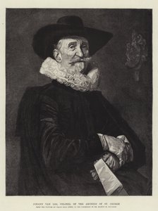 Johann van Loo, St George Okçuları Albay by Frans Hals