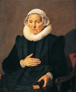 Sarah Andriesdochter Hessix'in Portresi by Frans Hals