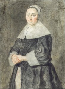 Bir Bayan Portresi by Frans Hals