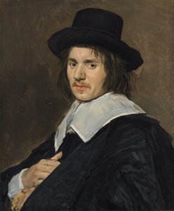 Bir Adamın Portresi, 16481650. by Frans Hals